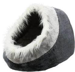 Abri "Minou" Gris - Trixie -Fournitures Pour Animaux abri minou gris trixie 4