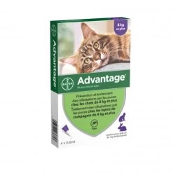 Advantage 80 CT Chat + 4 Kg - Bayer