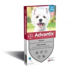 Advantix Petit Chien 4/10 Kg - Bayer