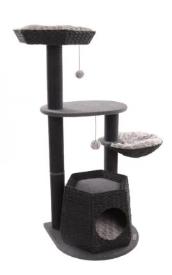 Arbre à Chat Berliot Noir - Flamingo