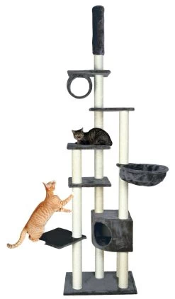 Arbre à Chat Madrid Du Sol Au Plafond Gris - Trixie