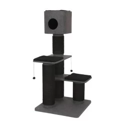 Arbre à Chat "Obsidian" Gris - Ebi