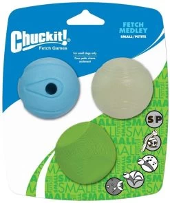 Chuckit! Balles "Fetch Medley" - Lot De 3 - Chuckit