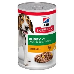 Boîtes Canine Puppy Au Poulet 370 G - Hill's Science Plan