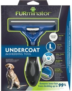 Brosse Chiens L Poils Courts Undercoat DeShedding - Furminator -Fournitures Pour Animaux brosse chiens l poils courts undercoat deshedding furminator 2