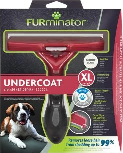 Brosse Chiens XL Poils Courts Undercoat DeShedding - Furminator -Fournitures Pour Animaux brosse chiens xl poils courts undercoat deshedding furminator 2
