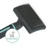 Zolux Brosse Slicker Rétractable Pour Chien - Anah -Fournitures Pour Animaux brosse slicker retractable pour chien anah