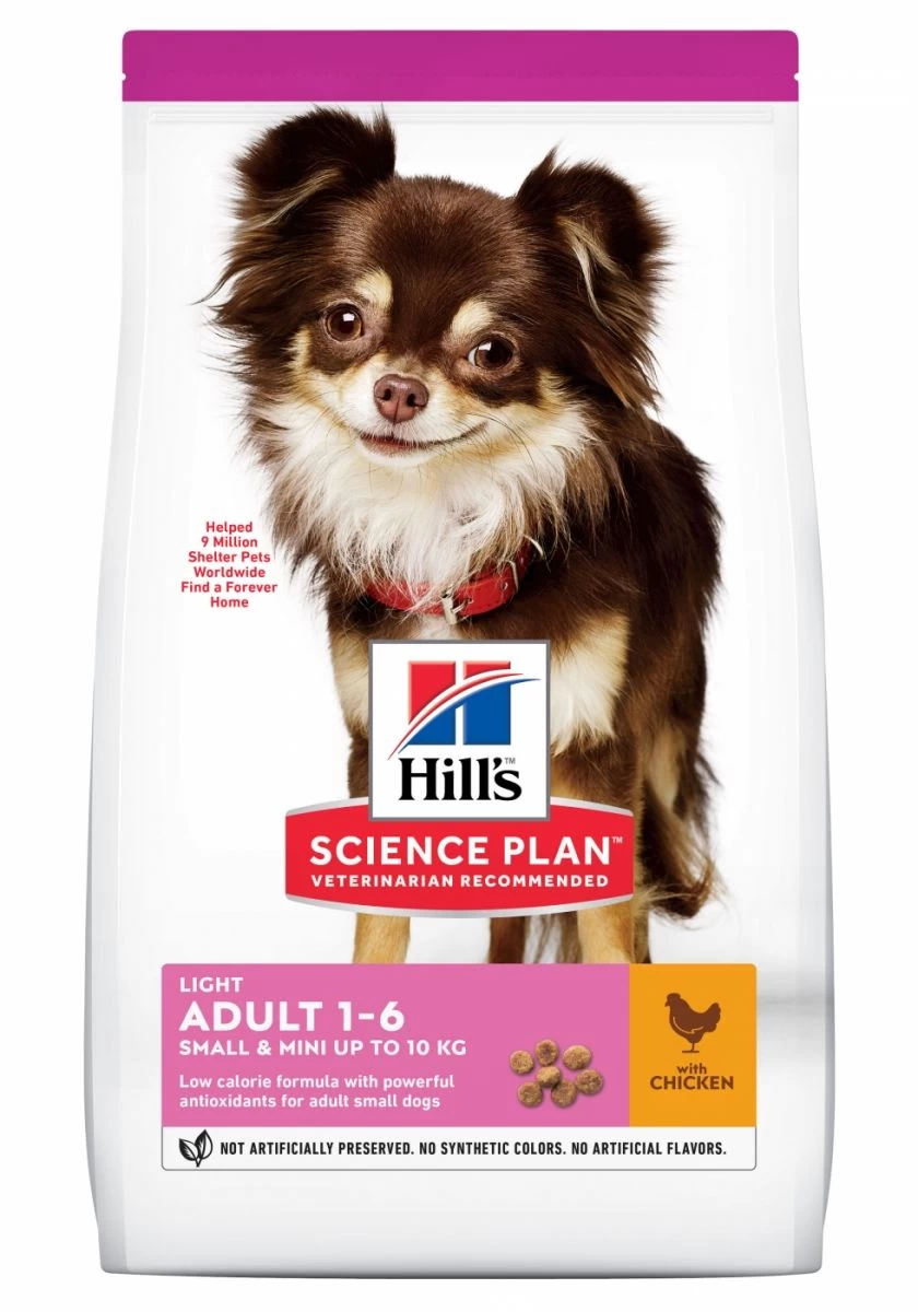 Canine Adult "Light" Small & Mini Poulet - Hill's Science Plan 4 Canine Adult "Light" Small & Mini Poulet - Hill's Science Plan – Image 2