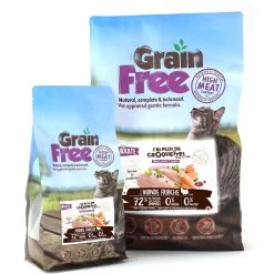 Chat Adulte Toutes Races - "Dinde Sans Céréales" - J'ai Plus De Croquettes