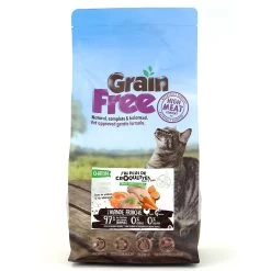 Chaton Toutes Races - "Poulet Et Saumon Sans Céréales" - J'ai Plus De Croquettes -Fournitures Pour Animaux chaton toutes races poulet et saumon sans cereales j ai plus de croquettes 1