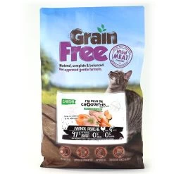 Chaton Toutes Races - "Poulet Et Saumon Sans Céréales" - J'ai Plus De Croquettes -Fournitures Pour Animaux chaton toutes races poulet et saumon sans cereales j ai plus de croquettes 5