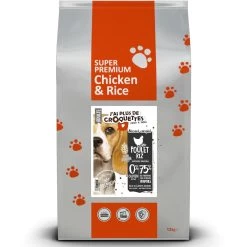 Chien Adulte Toutes Races - Recette "Poulet Et Riz" - J'ai Plus De Croquettes
