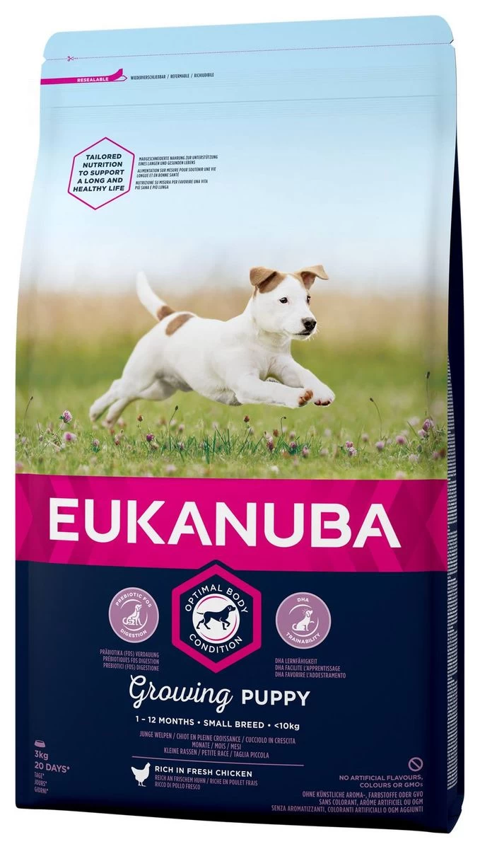 Chiot Petite Race - Eukanuba 3 Chiot Petite Race - Eukanuba