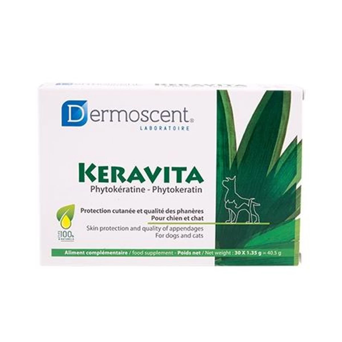 Complément Alimentaire "Keravita" - Dermoscent 3 Complément Alimentaire "Keravita" - Dermoscent