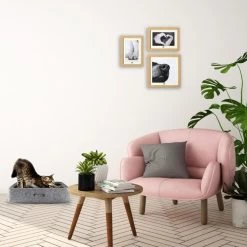 Corbeille Feutrine "Home" - Wouapy -Fournitures Pour Animaux corbeille feutrine home wouapy 2