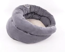 Corbeille Toudou "Joli Cœur" Gris - Image Paris