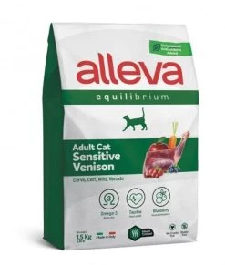 Croquettes Digestion Sensible Cerf Adulte Chat - Alleva Equilibrium