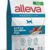 Croquettes Digestion Sensible Poisson Adulte Chat - Alleva Equilibrium -Fournitures Pour Animaux croquettes digestion sensible poisson adulte chat alleva equilibrium