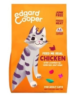 Edgard & Cooper Croquettes Pour Chat Adulte Au Poulet - Edgar & Cooper