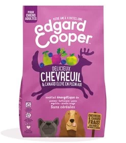 Croquettes Pour Chien Adulte "Délicieux Chevreuil Et Canard" Sans Céréales - Edgard & Cooper