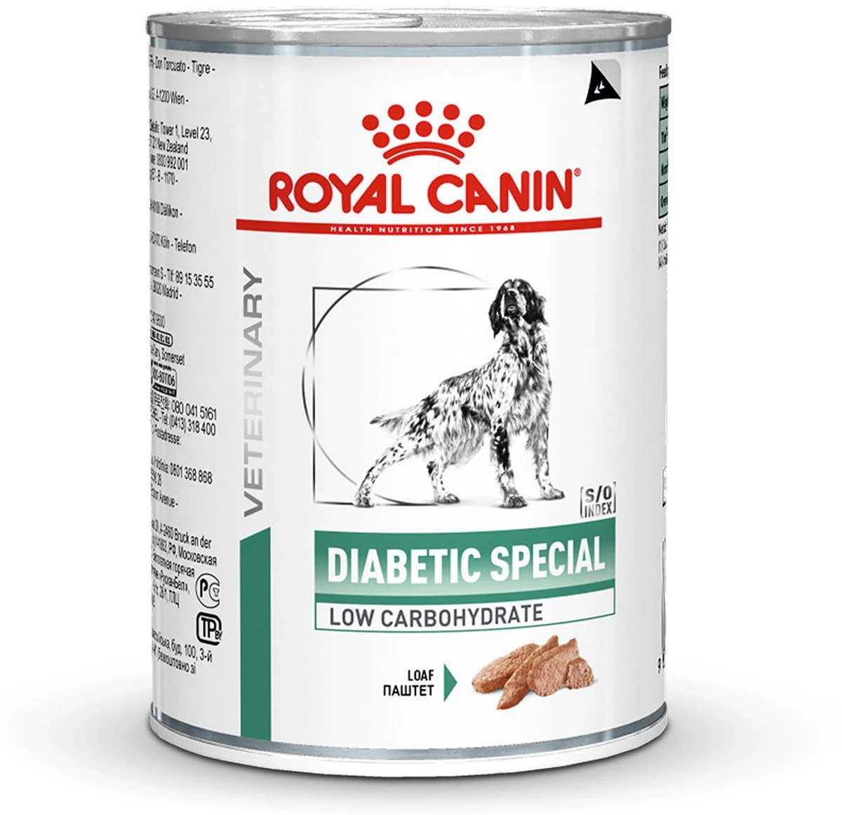 Diabetic Special Low Carbohydrate (12 Boites 410 G) - Royal Canin Veterinary Diet 3 Diabetic Special Low Carbohydrate (12 Boites 410 G) - Royal Canin Veterinary Diet