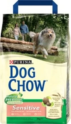 Dog Chow "Sensitive" Au Saumon 15 Kg - Purina