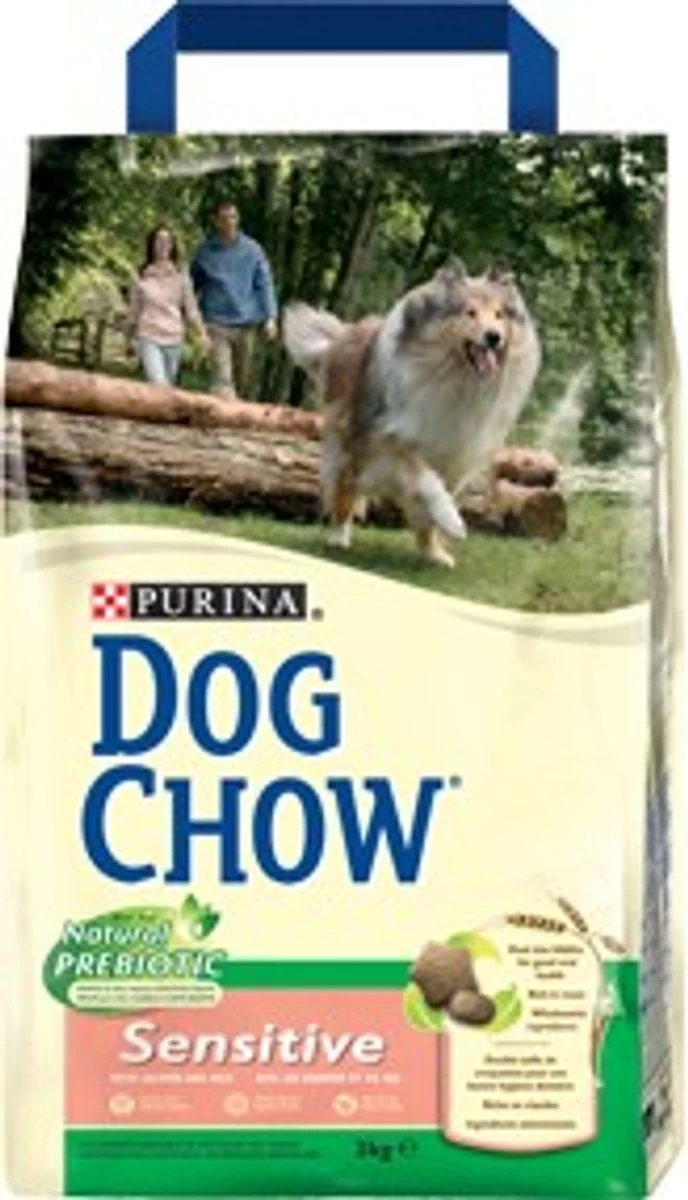 Dog Chow "Sensitive" Au Saumon 15 Kg - Purina 3 Dog Chow "Sensitive" Au Saumon 15 Kg - Purina