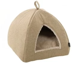 Espace Sommeil Isidoor Beige Pour Chat - Flamingo