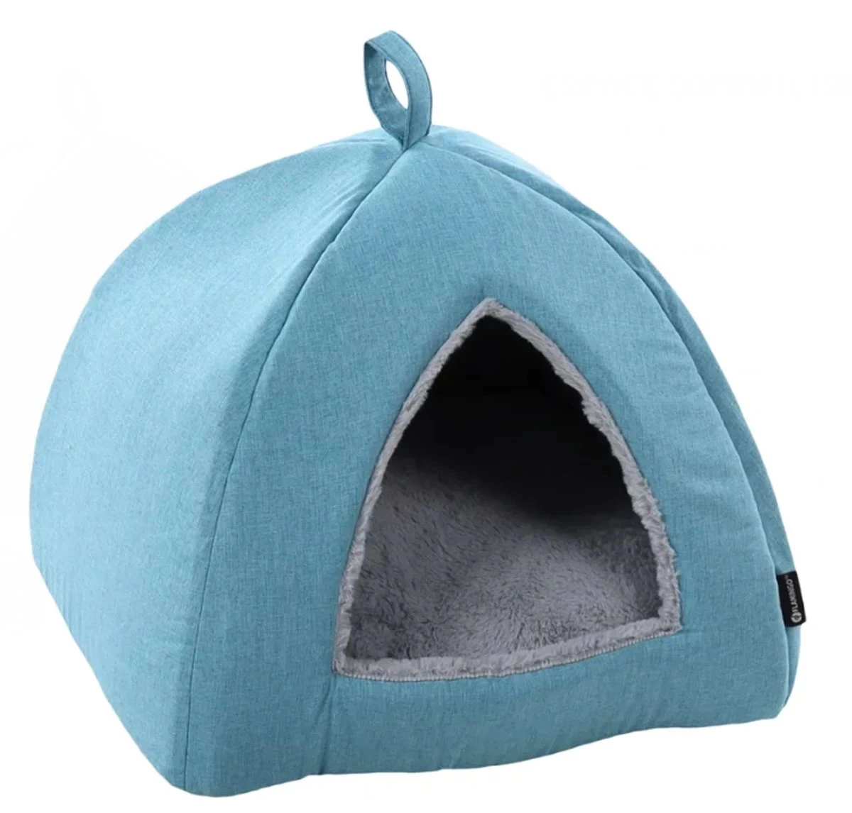 Espace Sommeil Isidoor Bleu Pour Chat - Flamingo 3 Espace Sommeil Isidoor Bleu Pour Chat - Flamingo