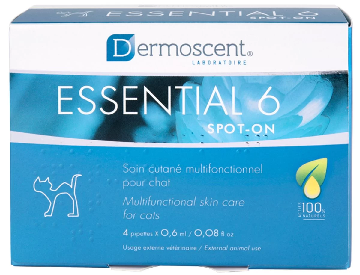 Essential 6 Spot-On Chat - Dermoscent 3 Essential 6 Spot-On Chat - Dermoscent