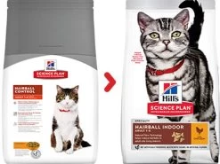 Feline Adult Hairball Indoor Poulet - Hill's Science Plan