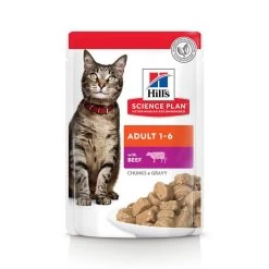 Feline Adult Sachet Repas Multipack (12x 85 G) - Hill's Science Plan
