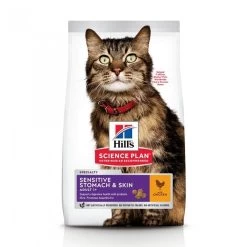 Feline Adult Sensitive Stomach & Skin Au Poulet - Hill's Science Plan