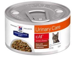 Féline C/d Urinary Stress Mijotés Au Poulet (24 X 85 G) - Hill's Prescription Diet