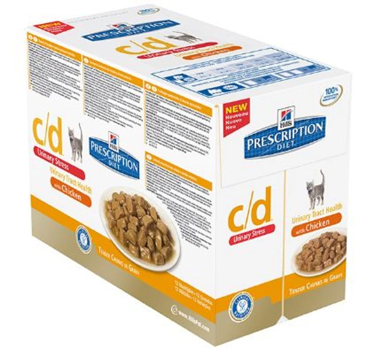 Feline C/d Urinary Stress Poulet (12 X 85 G) - Hill's Prescription Diet 4 Feline C/d Urinary Stress Poulet (12 X 85 G) - Hill's Prescription Diet – Image 2