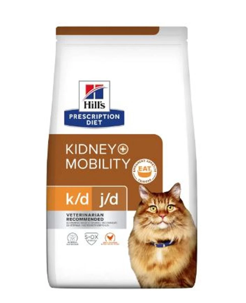 Feline K/D + Mobility - Hill's Prescription Diet 3 Feline K/D + Mobility - Hill's Prescription Diet
