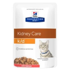Feline K/d Saumon (12 Sachets De 85 G) - Hill's Prescription Diet