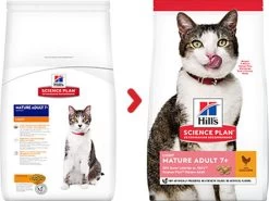 Feline Mature Light 7+ Au Poulet - Hill's Science Plan