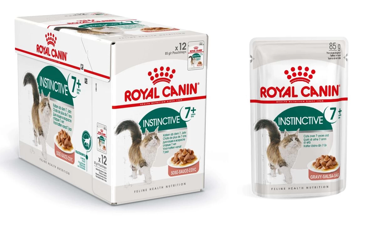 Feline Nutrition Instinctive +7 "en Sauce" - Royal Canin 3 Feline Nutrition Instinctive +7 "en Sauce" - Royal Canin