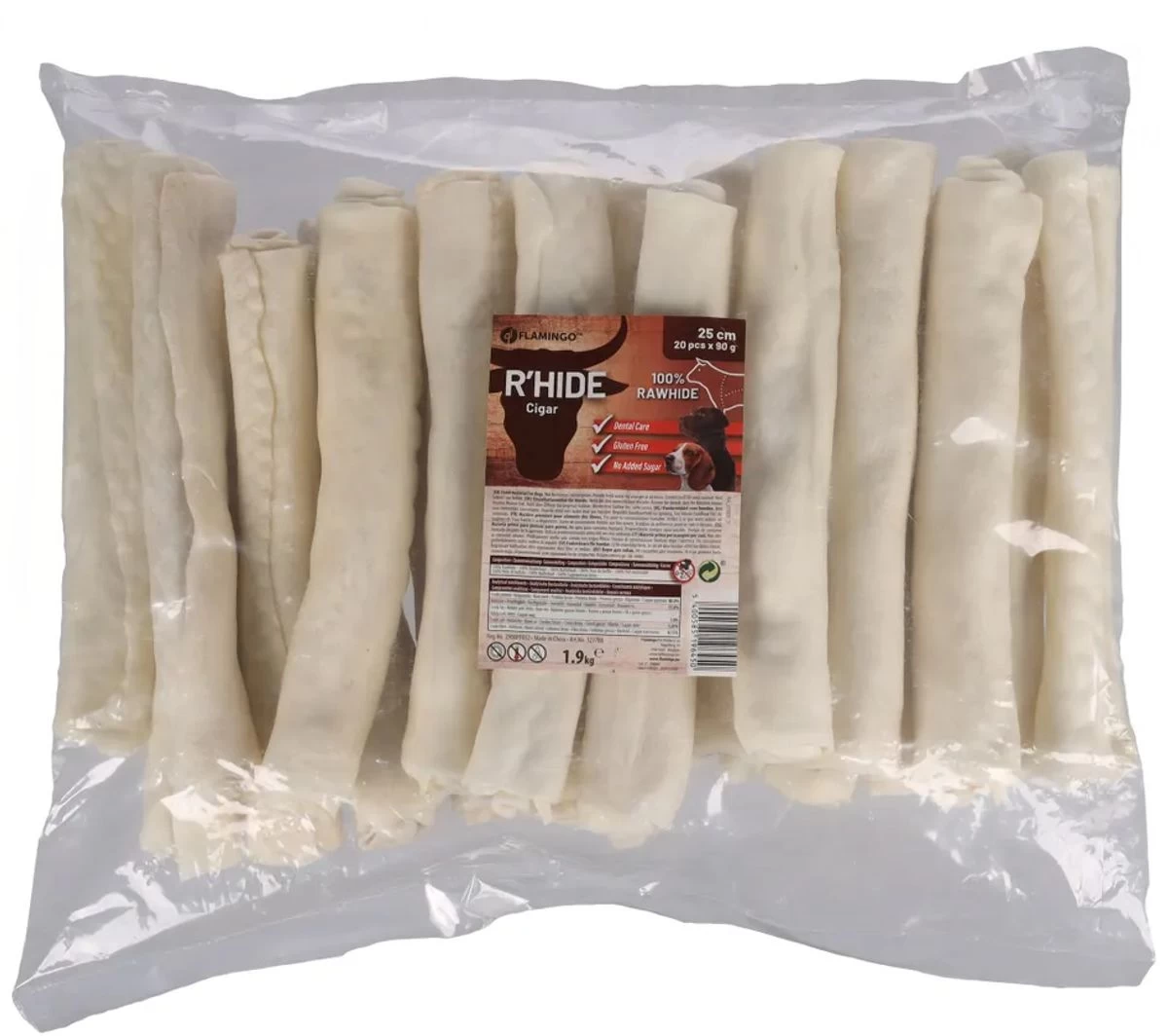 Friandises R'Hides Bâton Pour Chien - Flamingo. 6 Friandises R'Hides Bâton Pour Chien - Flamingo. – Image 4