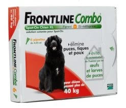 Frontline Combo Spot On Chien 40-60 Kg - Merial
