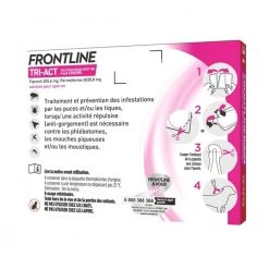 Frontline Spot On Tri-Act Antiparasitaire Chien 40-60 Kg - Merial -Fournitures Pour Animaux frontline spot on tri act antiparasitaire chien 40 60 kg merial 2