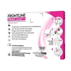 Frontline Spot On Tri-Act Chien 2-5 Kg - Merial -Fournitures Pour Animaux frontline spot on tri act chien 2 5 kg merial 2