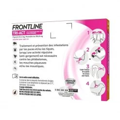 Frontline Spot On Tri-Act Chien 5-10 Kg - Merial -Fournitures Pour Animaux frontline spot on tri act chien 5 10 kg merial 2