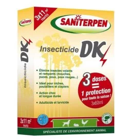 Insecticide DK Choc 3 X 60 Ml - Saniterpen