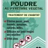 Insecticide Poudre Au Pythèthre Végétal - Saniterpen -Fournitures Pour Animaux insecticide poudre au pythethre vegetal saniterpen