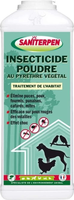Insecticide Poudre Au Pythèthre Végétal - Saniterpen