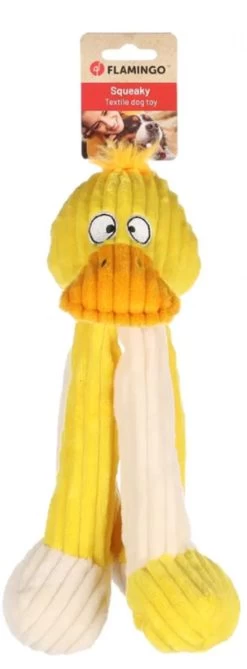 Jouet Kareau Canard Jaune - Flamingo -Fournitures Pour Animaux jouet kareau canard jaune flamingo 2
