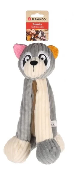 Jouet Kareau Raton Laveur Gris - Flamingo -Fournitures Pour Animaux jouet kareau raton laveur gris flamingo 2