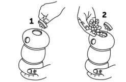 Jouet Replay Pourpre - Kong -Fournitures Pour Animaux jouet replay pourpre kong 1